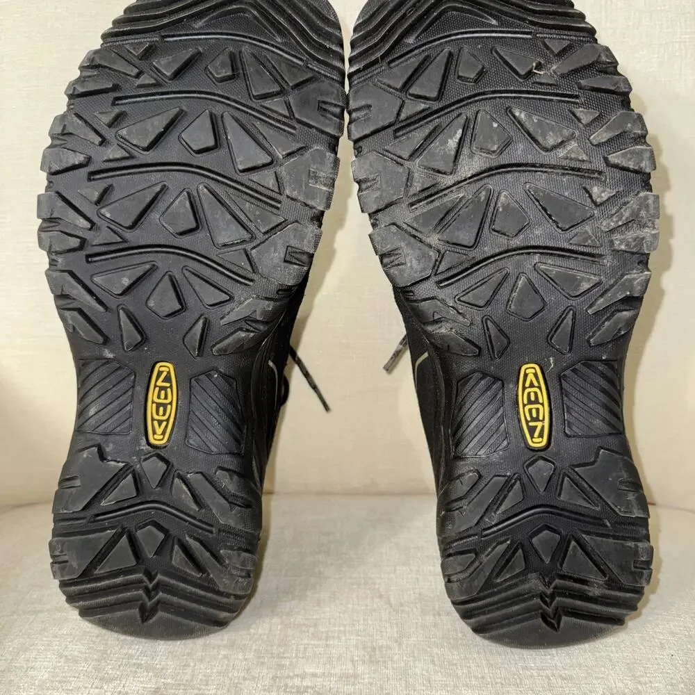 Keen Targhee IV Triple Black Men Size 13 Hiking Boots Keen Dry Water Proof EUC